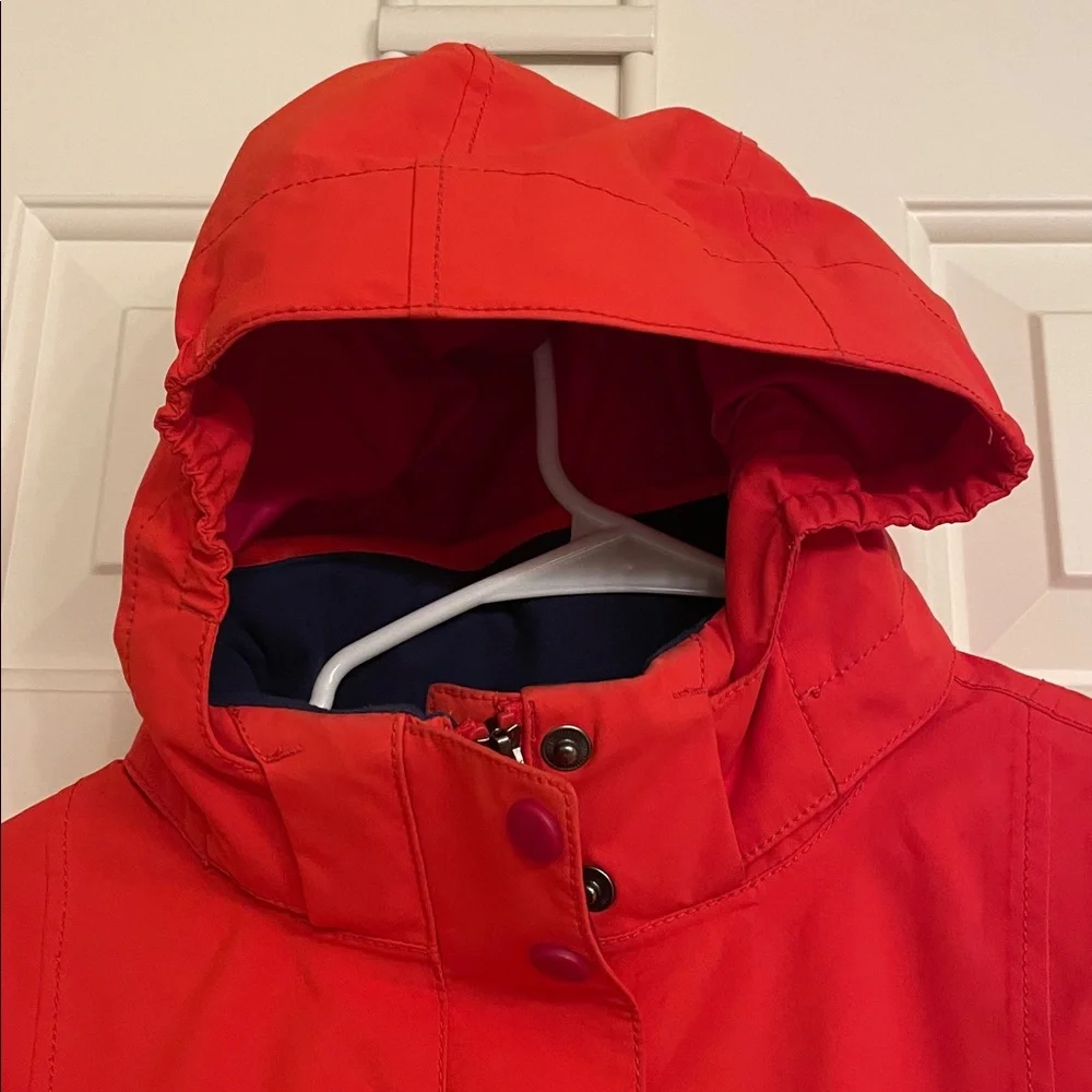 Marmot red ski winter jacket size Large